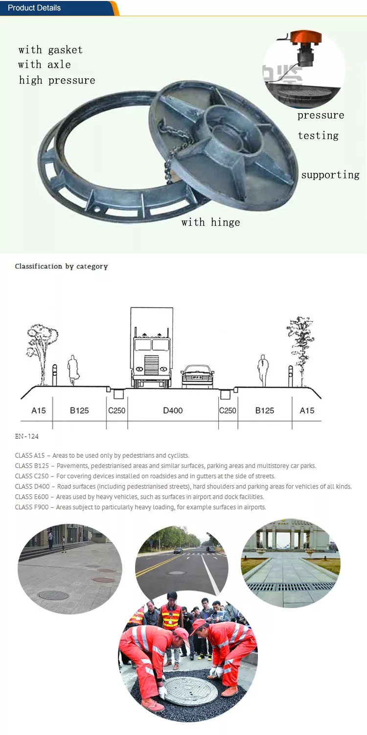 Ductile iron sewage grate gratings