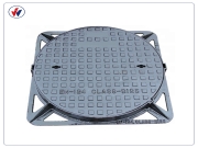 What is the reason for the sinking of ductile iron manhole covers?