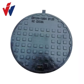 hebei cast iron manhole cover_124-1994 ductile Iron_GGG 500-7 ductile iron